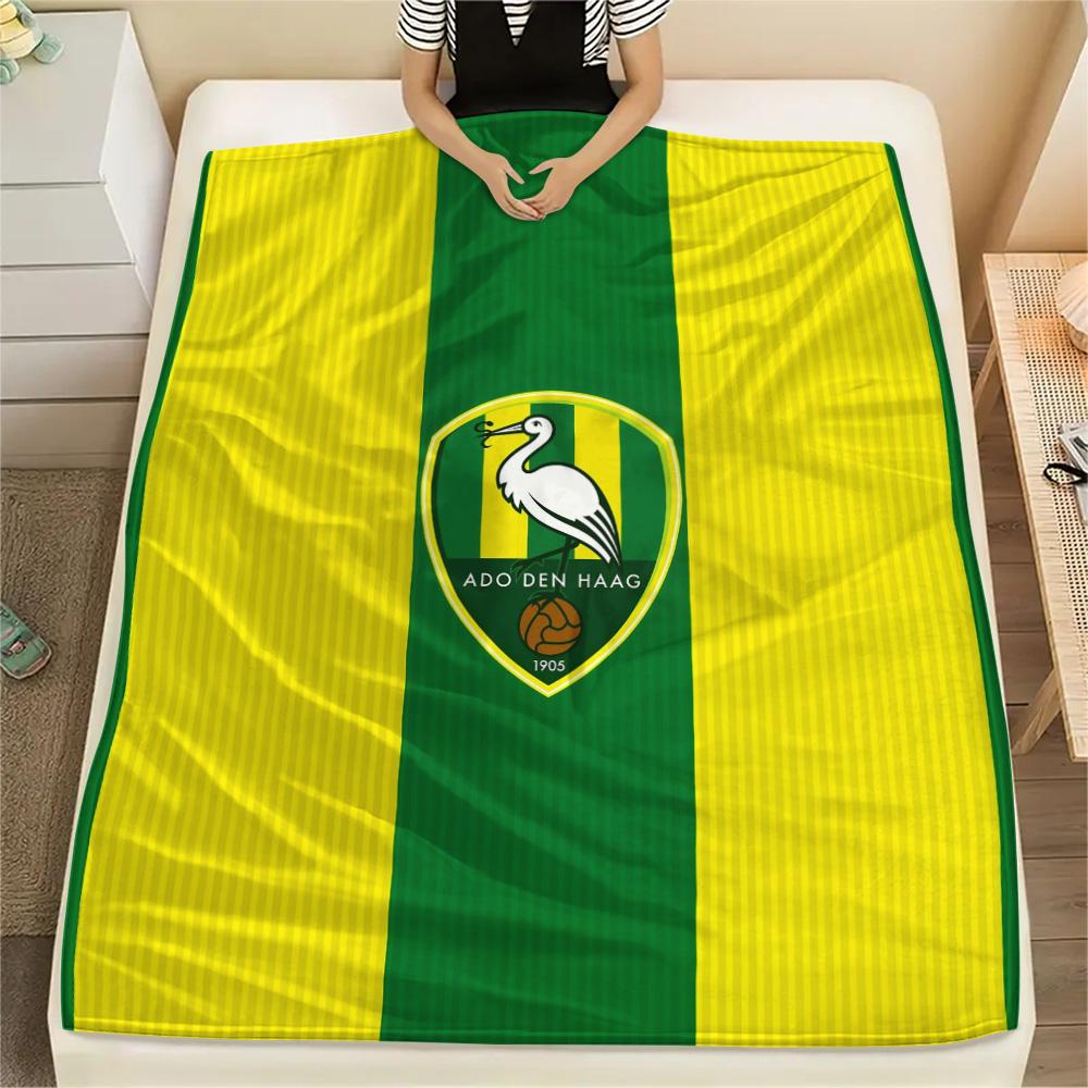 Coperta in Flanella con Stampa The Hague Football Club, Alta qualità Confortevole per Tutte le Stagioni, Arredamento per la Casa, Calore e Comfort