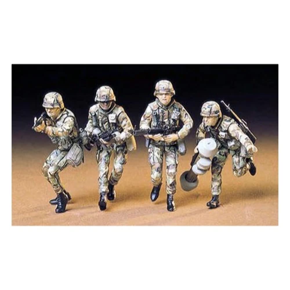 Tamiya 135 Military Miniature Series No.133 US Army Current Army Infantry Set Plastic Model 35133