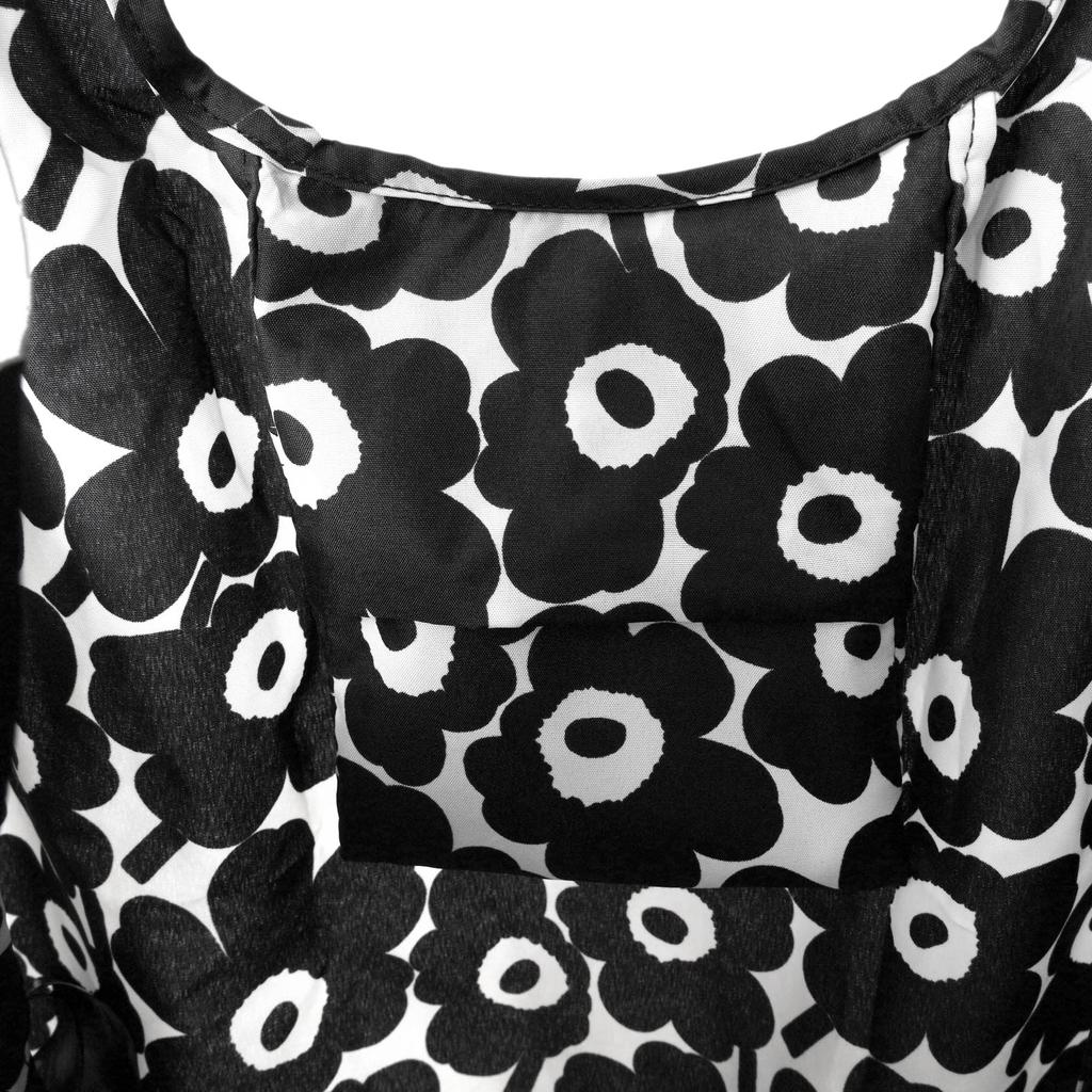 Marimekko Smart Bag Tote Bag 091493 190, Black, White [Parallel Import]