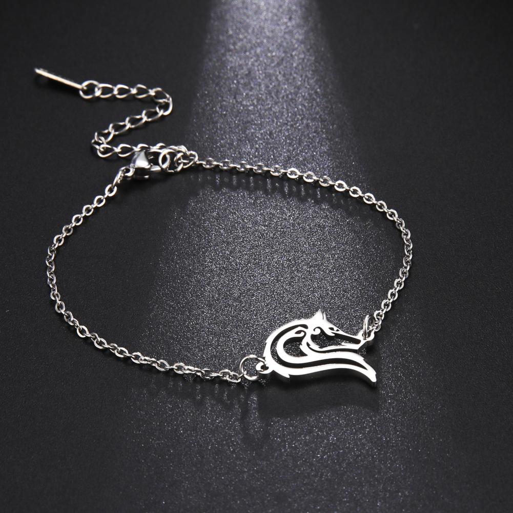 Plane Charm Bracelet Stainless Steel Aircraft Airplane Adjustable Chain Bracelets On Hand Pulsera Jewelry Gift for Women