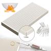 Ceramic Honeycomb Soldering Plate Reverse Tweezers Heat Resistant Pad Includes Ceramic Casserole for Jewelry Making Jewelry Soldering Kit