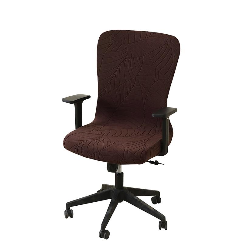 1Pc Stretch Computer Office Chair Cover Anti-Dirty Jacquard Armchair Cover Home Lift Rotating Seat Case For Study Room El