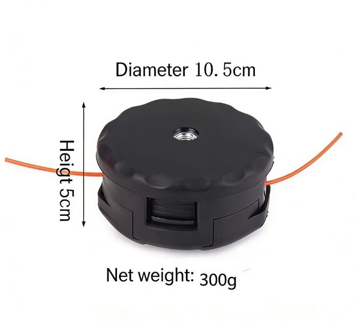 2pcs Trimmer Head Lawn Mower Trimmer Line For Speed 400 For Maintaining Lawns Gardens Landscaped Areas Garden Power Tool Parts