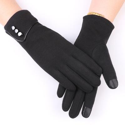 1 paio di guanti invernali in pile caldi, regalo autunnale, per tenere al caldo la neve, design delicato e minimalista, guanti natalizi