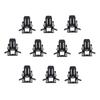 10pcs Car Windshield Window Headliner Pillar Trim Garnish Moulding Molding Clips