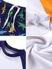 Boys' Sun Protection Swim Trunks Set - Middle & Big Kids Split Design, 2025 Professional Swimsuit