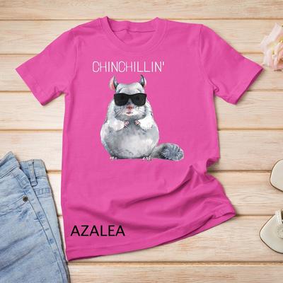 T-shirt Unisex Chinchillin' divertente cincillà