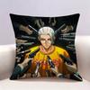 Sakamoto Days Anime Taro SSakamoto Doublesided print Pillow Case Pattern Printed Pillowcase For Living Room Sofa Cushion Cover