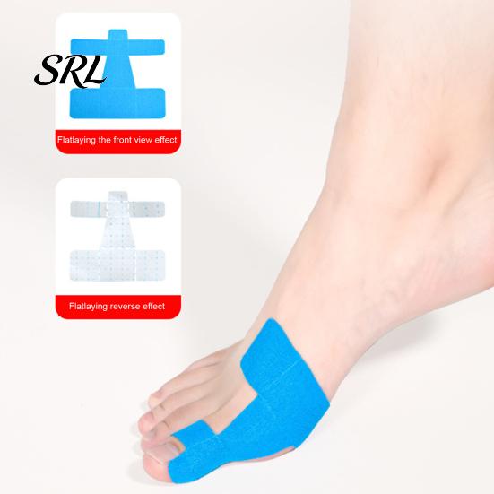 Daily Use Bunion Tape 10/30/60Pcs Corrector Kinesiology Tape, Breathable Latex-Free Hallux Valgus Big Toe Support Foot Pain Relief Athletic