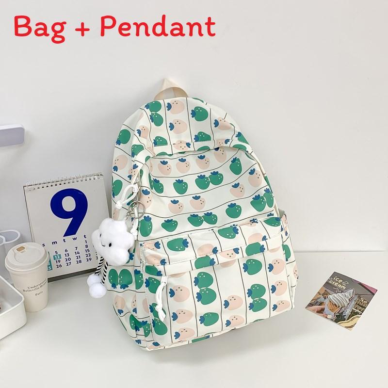 Style Small Backpack With Nylon Construction And Features For Students And Travel