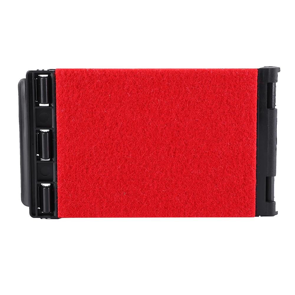 Durable Guitar Bass String Scrubber Cleaner Cleaning & Care Tool Instrument Accessory Red