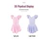 Girls' Summer Dancewear: Gymnastics Leotards, Ballet and Dancing Skirts, Short Sleeve Chinese Dance Costumes