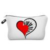 Women Musical Print Cosmetic Bag Toiletries Organize Travel Storage Case 6390