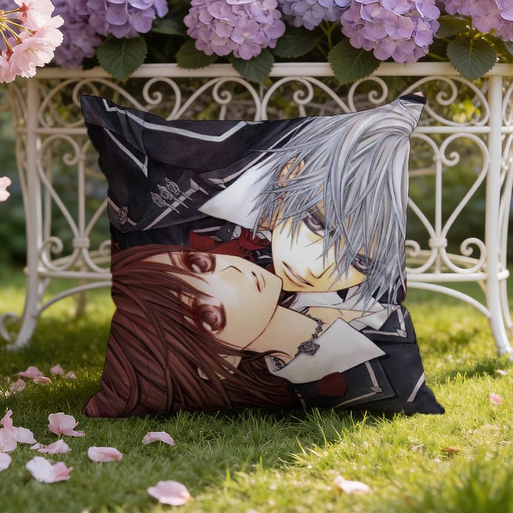V-Vampire Knight Cushion Cover Home & Car Dual-Scene Pillow Cover: Reversible for Premium Comfort