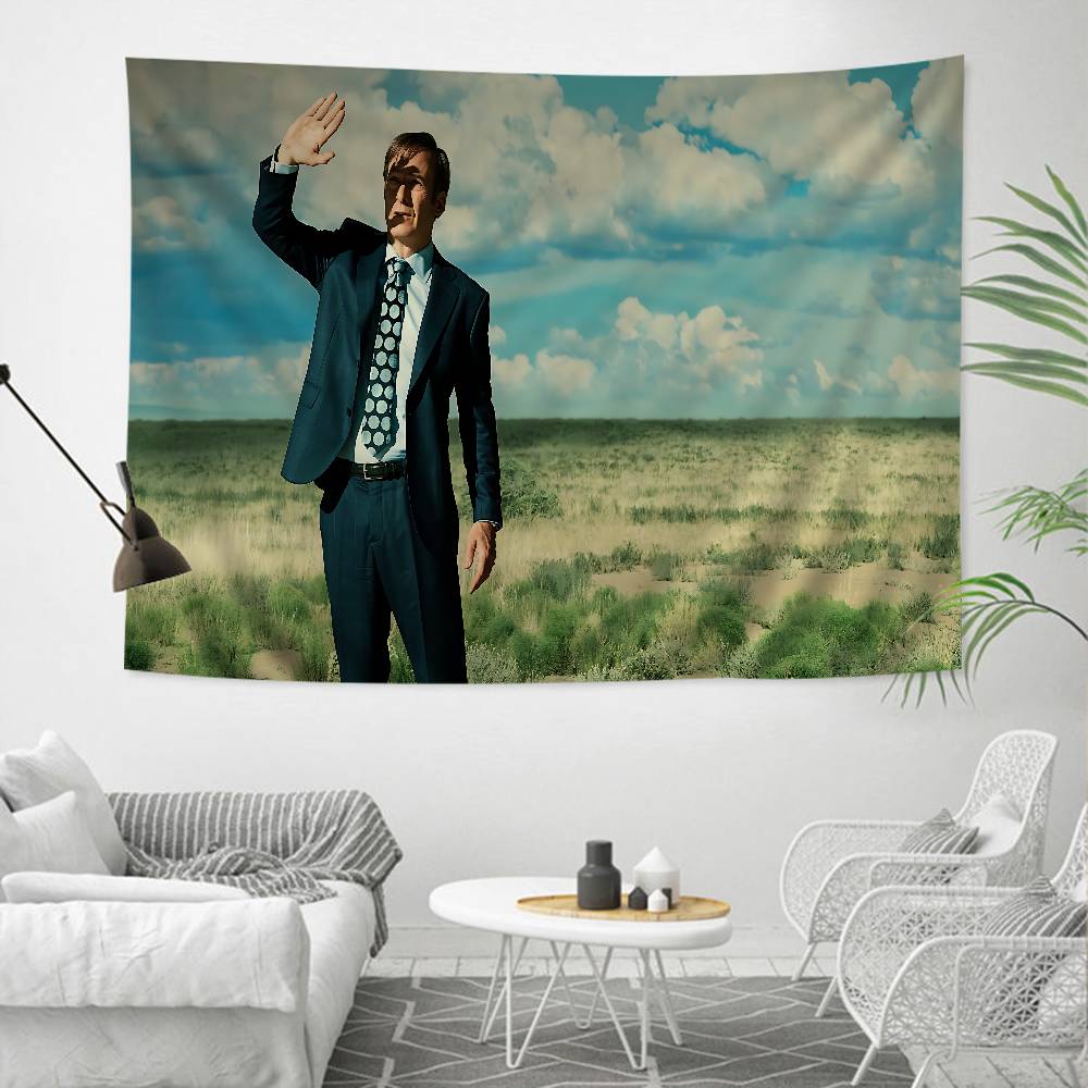 Better Call Saul DIY Wall Tapestry Hippie Flower Wall Carpets Dorm Decor Wall Art Decor