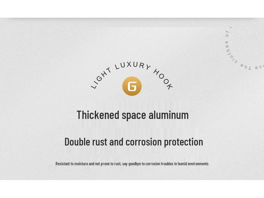 Adhesive Wall-Mounted Bathroom Clothes Hook - No Drill Required