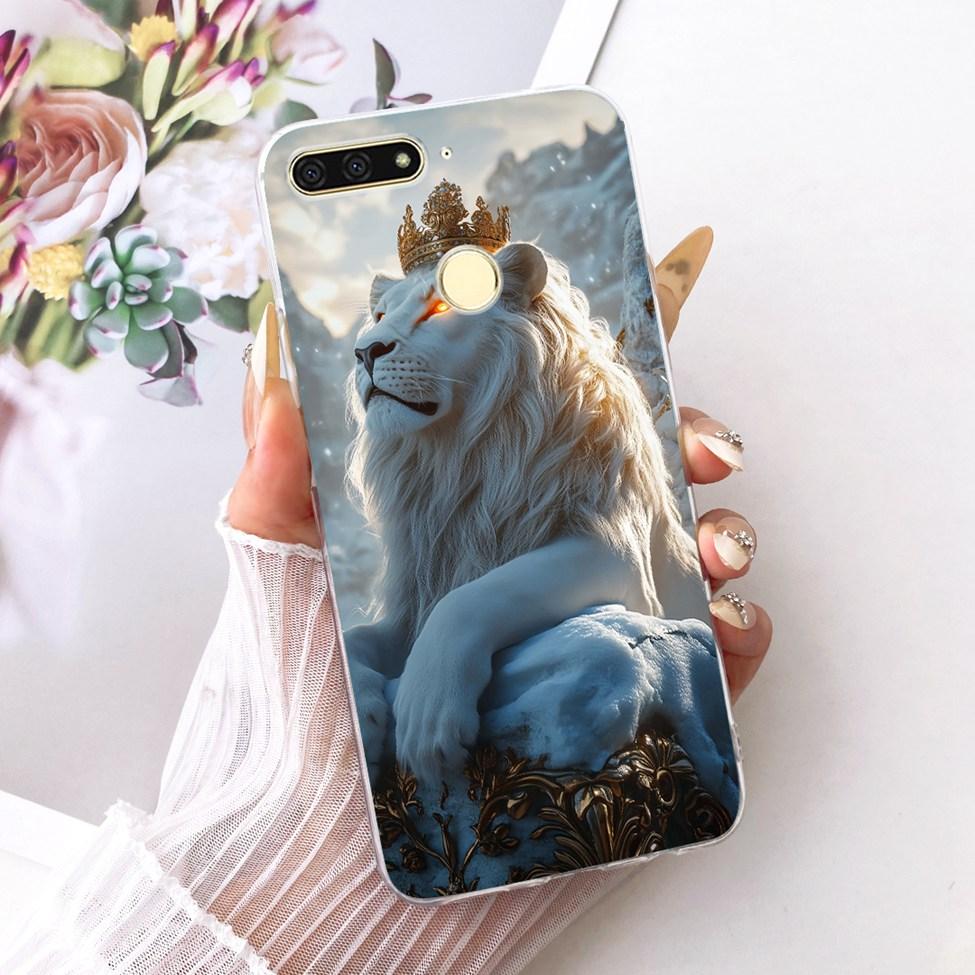For Huawei Y6 Prime 2018 Case Transparent Cute Fashion Butterfly Funny Painted Casing For Huawei Y6Prime 2018 ATU-L31 ATU-L42