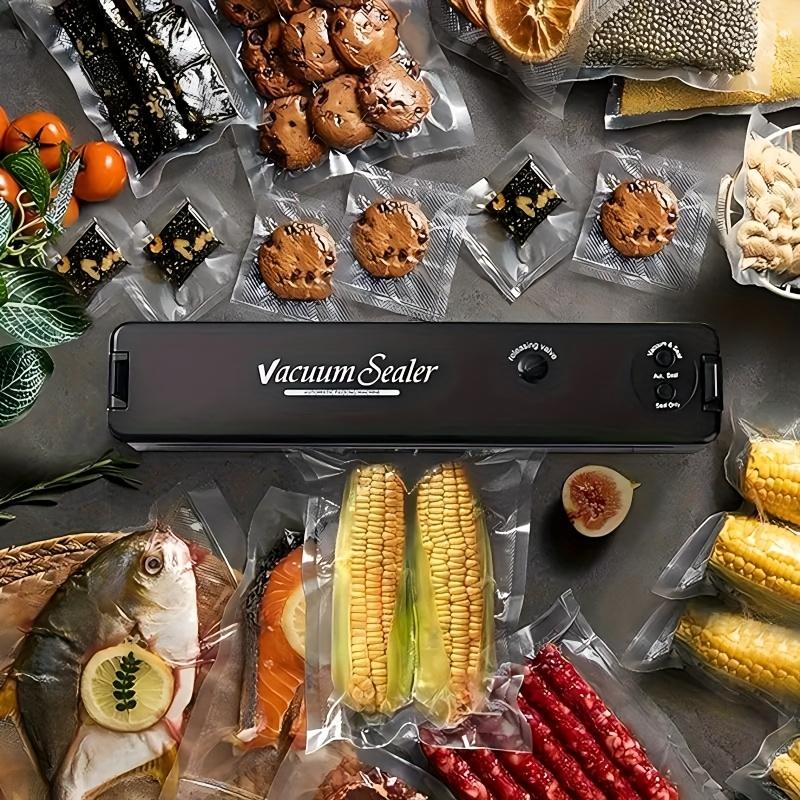 Vacuum Sealer for Food Preservation and Low Temperature Cooking, Automatic Gas Food Sealing System