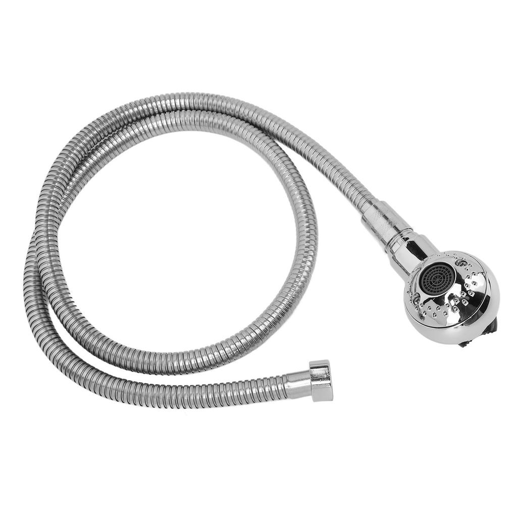 Galvanisierter Shampoo-Becken Sprühkopf Schlauch Professioneller Friseursalon Shampoo-Bett Schalter Sprühgerät Kit