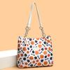 Skull Flowers Durable Nylon Fabric Suitable for Shopping School and Beach Trips Hand Tote Bag