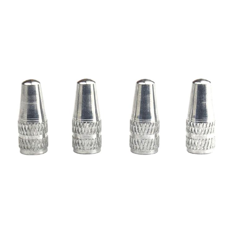 4Pcs Bike Aluminium Alloy Tire Valves Stem Covers Universal Bike Tire Caps