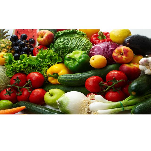 RELIABLI ART Home Kitchen Wandposter, Gemüse und Obst, Bild, Leinwandgemälde, für Wohnzimmer, Dekoration, Drucke, ohne Rahmen