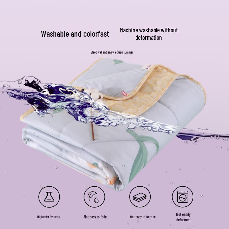 Hengyuanxiang Floral Print Summer Quilt