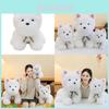 West Highland White Terrier Dog Plush Toy With Pp Cotton Filling For Kids And Sleep Decor