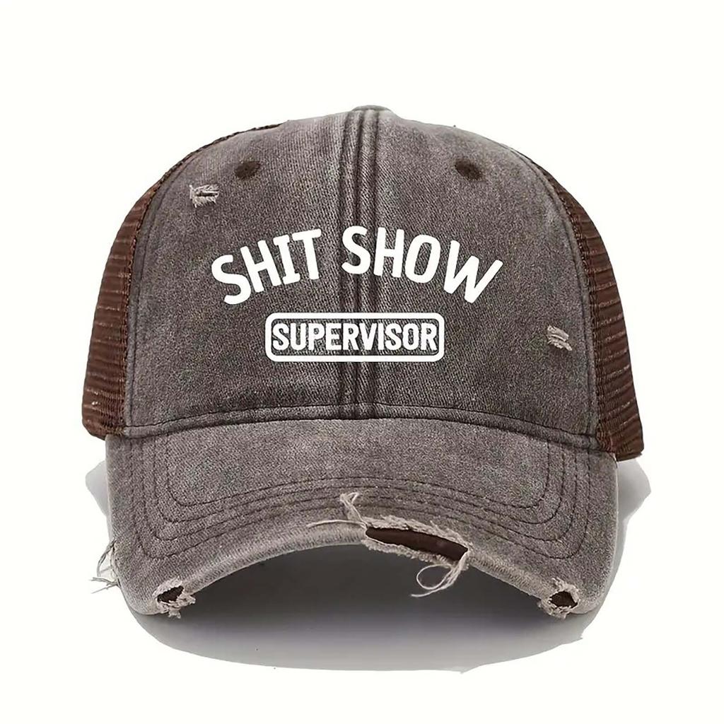 Slitte, vaskede og friske baseballcapser, allsidige retro amerikanske solskjermhetter