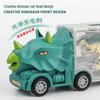 Dinosaur Truck Toy Storage & Transport Set with Alloy Car for Kids
