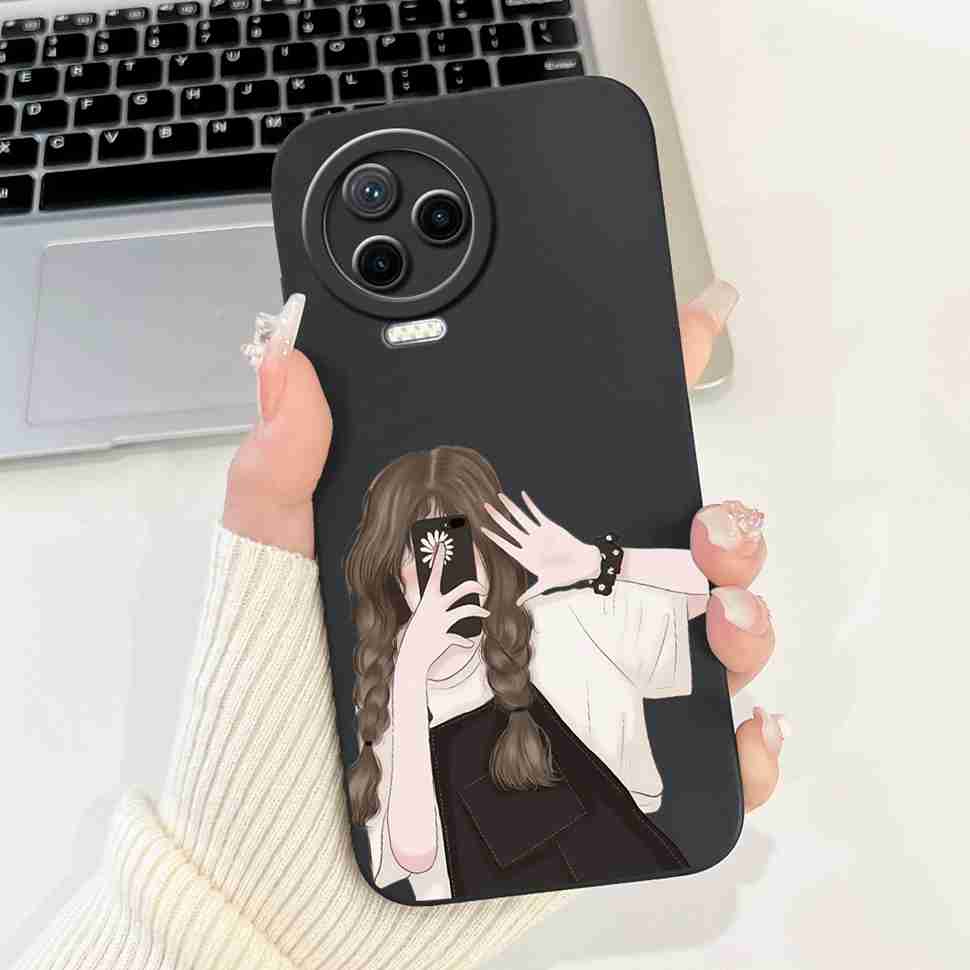 For Infinix Note 12 Pro 4G X676B 6.7" Case Colorful Flower Butterfly Soft Silicone Cover For Infinix Note12 2023 Bumper Casing