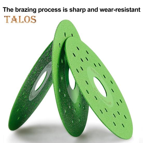 3/4/6-teilige Diamant-Schleifscheibe für Steinplatten, hochfest, starke Anpassungsfähigkeit, breites Anwendungsspektrum, Schleifscheibenzubehör