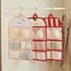 Cartoon Underwear Storage Organization Space Saving Wardrobe Mounted Storage Bag Bathroom Storage