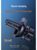 Q3 Wireless Car Charger Mount: 15W Automatic Clamping Phone Holder for Navigation