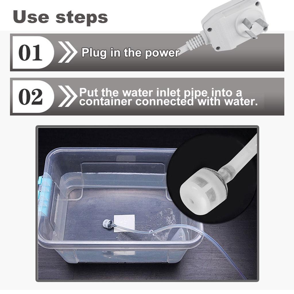 220V High Pressure Steam Cleaner High Temperature Air Conditioning Range Hood Steaming Cleaning Machine Sterilization Disinfection