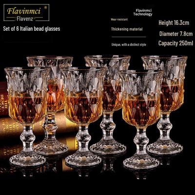 Flavinmci 2 European Crystal Wine Glass Set