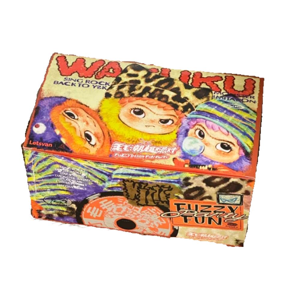 Authentisches Neues Produkt Wakuku Fury Party Serie Blind Box Wokuku Handgemachte Plüschpuppe Geschenk Für Mädchen Niedliche Handgemachte Mädchengeschenke