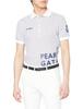 Polo Honeycomb PG Small Pattern Pattern 6 [PEARLY GATES] Men's Short-sleeved Shirt, River, / 053-3160405 031_small [LL]