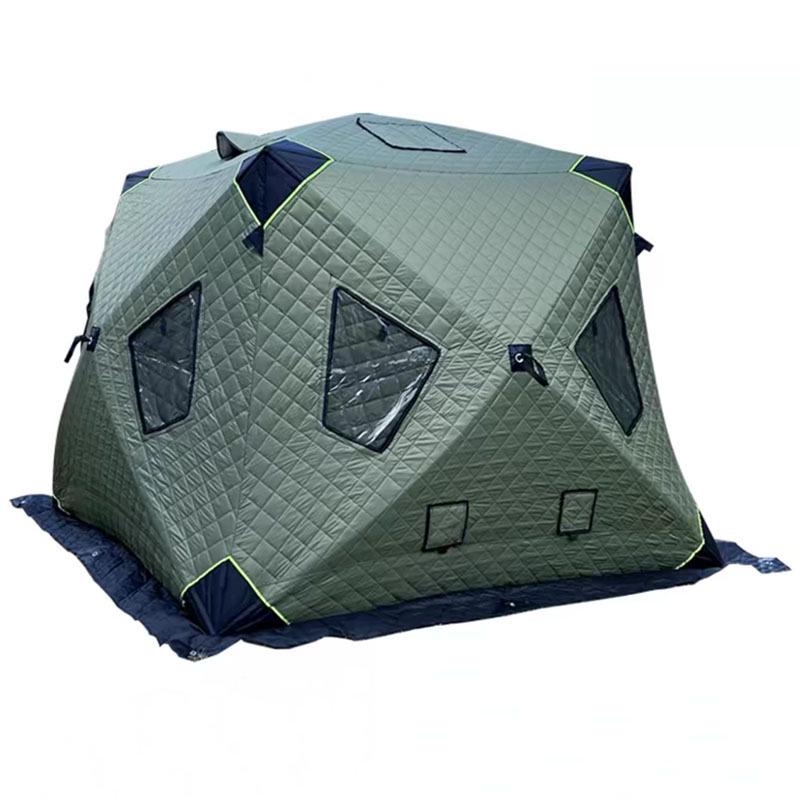Windproof Cotton Winter Fishing Tent - Thickened for Cold Protection