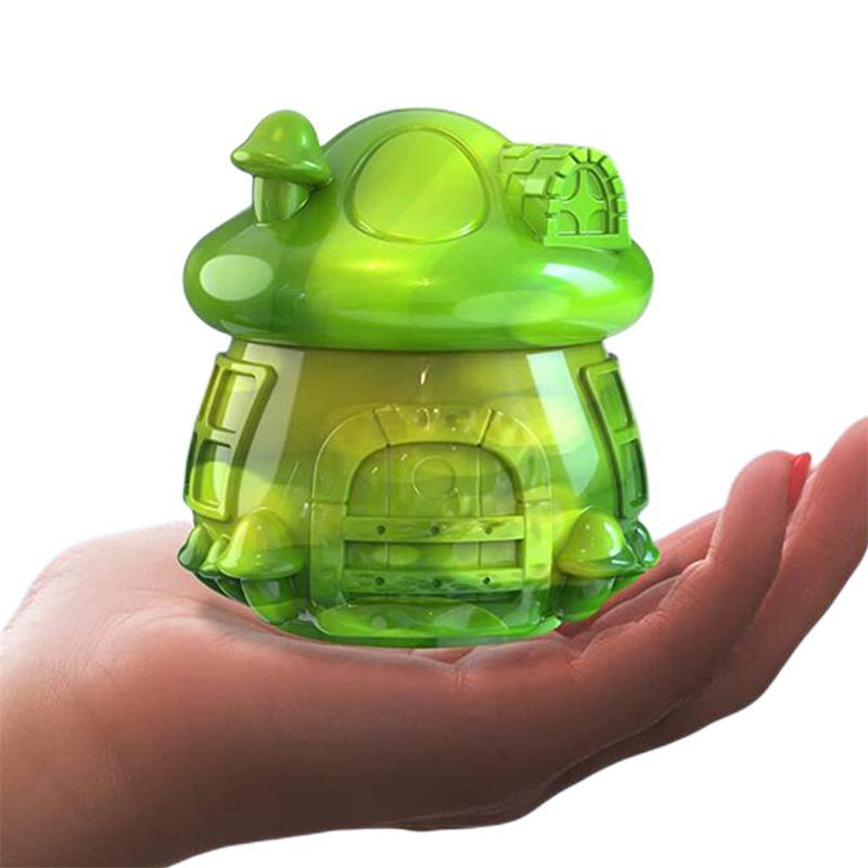 DIY Mushroom Jar Molds Sets for Resin Casting Household Three Dimensional Decoration Mushroom Storage Box