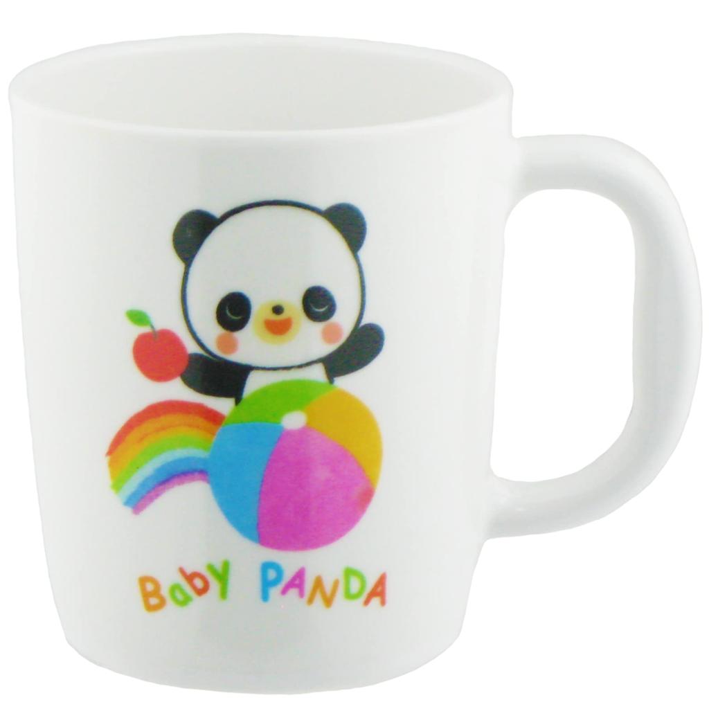 Nagao Unbreakable Baby Panda Dishwasher Made In Japan Children's Cup, 190ml, Design, Safe,