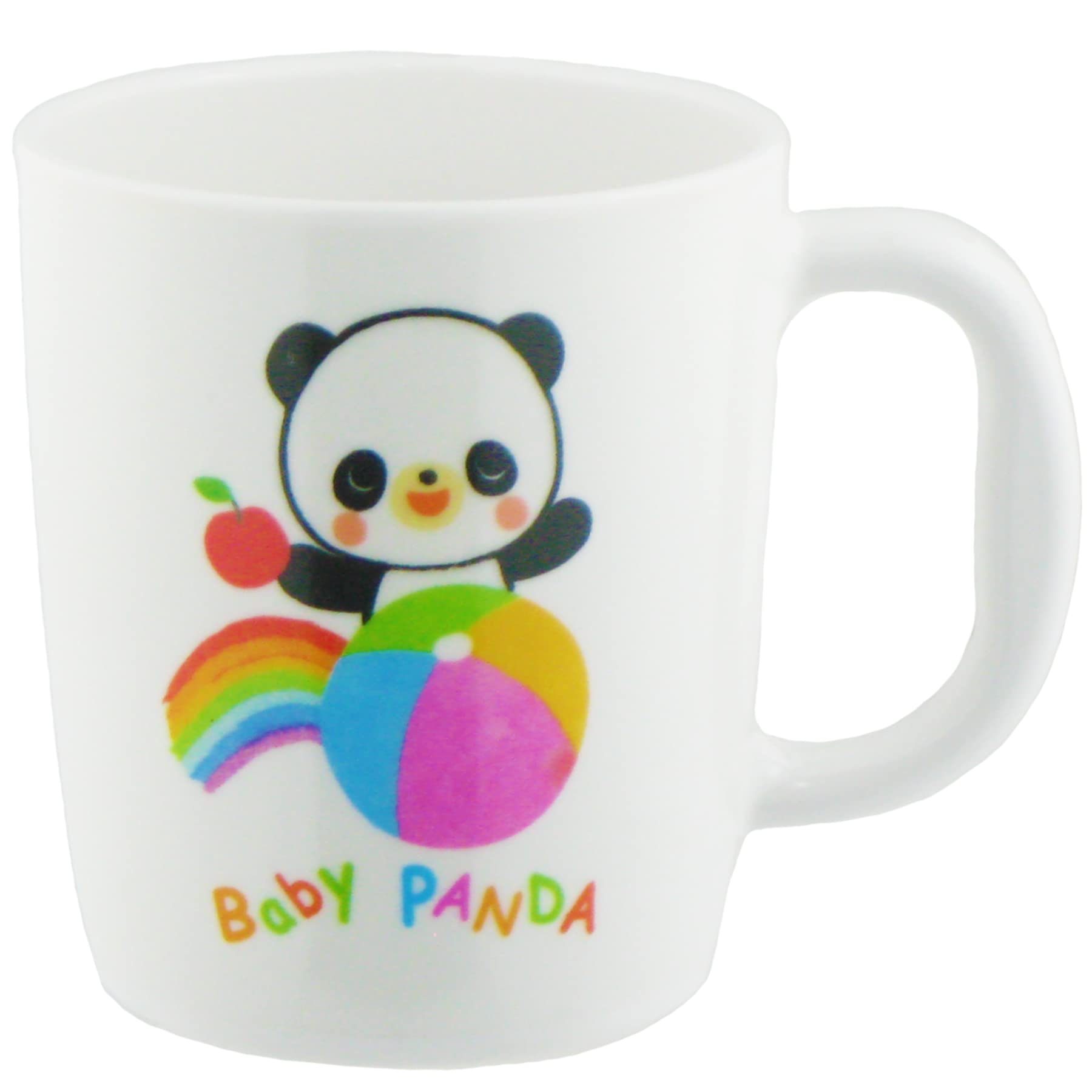 Nagao Unbreakable Baby Panda Dishwasher Made in Japan Children s Cup, 190ml, Design, Safe,