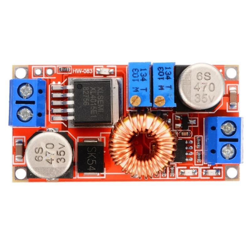 Efficient Adjustable 5A DC-DC Buck Module Constant Current Voltage Regulator Step Down Converter  Charging Board 5V 12V 24V