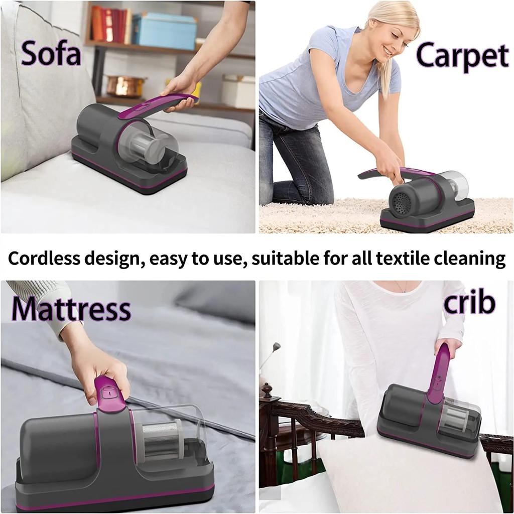 7500PA Portable Mattresses Vacuum Cleaner Wireless Dust Removal Equipment Home Handheld UV Vacuum Mite Remover