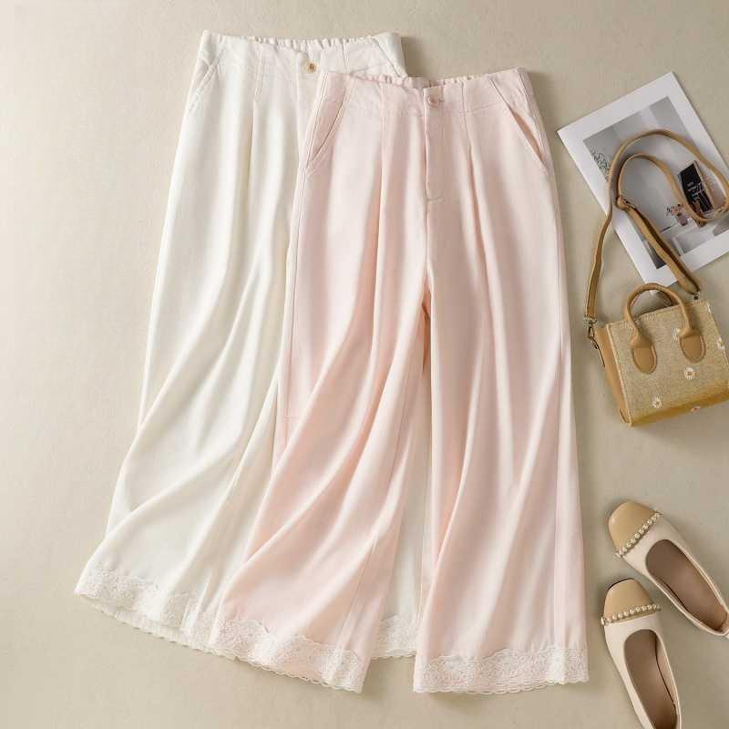 

Women s Travel Stretch Cotton Pants M розовый