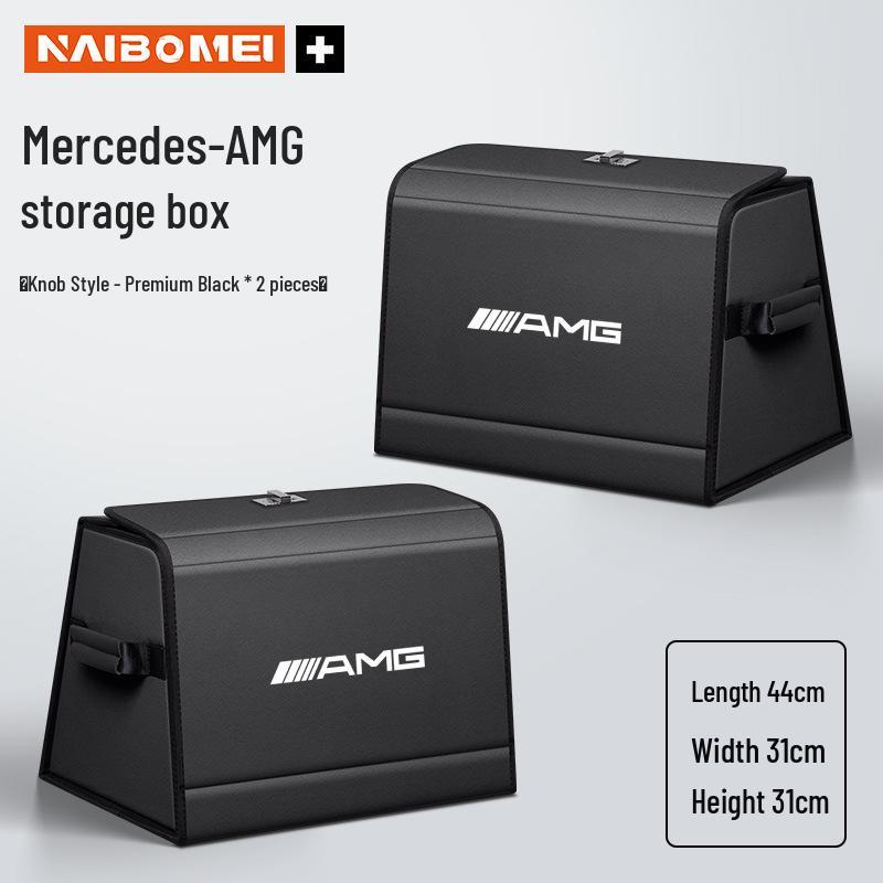 Fits Mercedes-AMG Vito, SL-Class, CL-Class, V-Class, EQS, EQC Trunk Storage Box