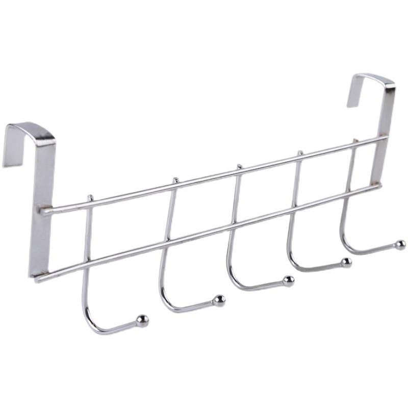 Stainless Steel No-Trace Cabinet Door Hook Rack