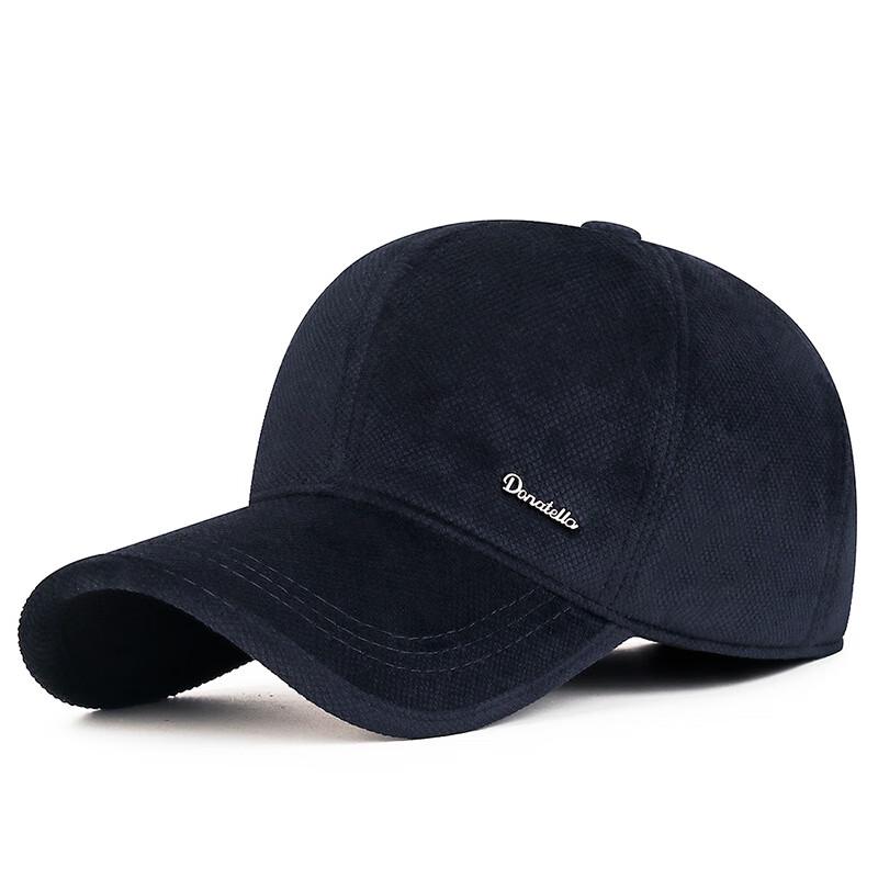 ZHENYUEQI Fleece-Lined Baseball Cap for Seniors Adjustable