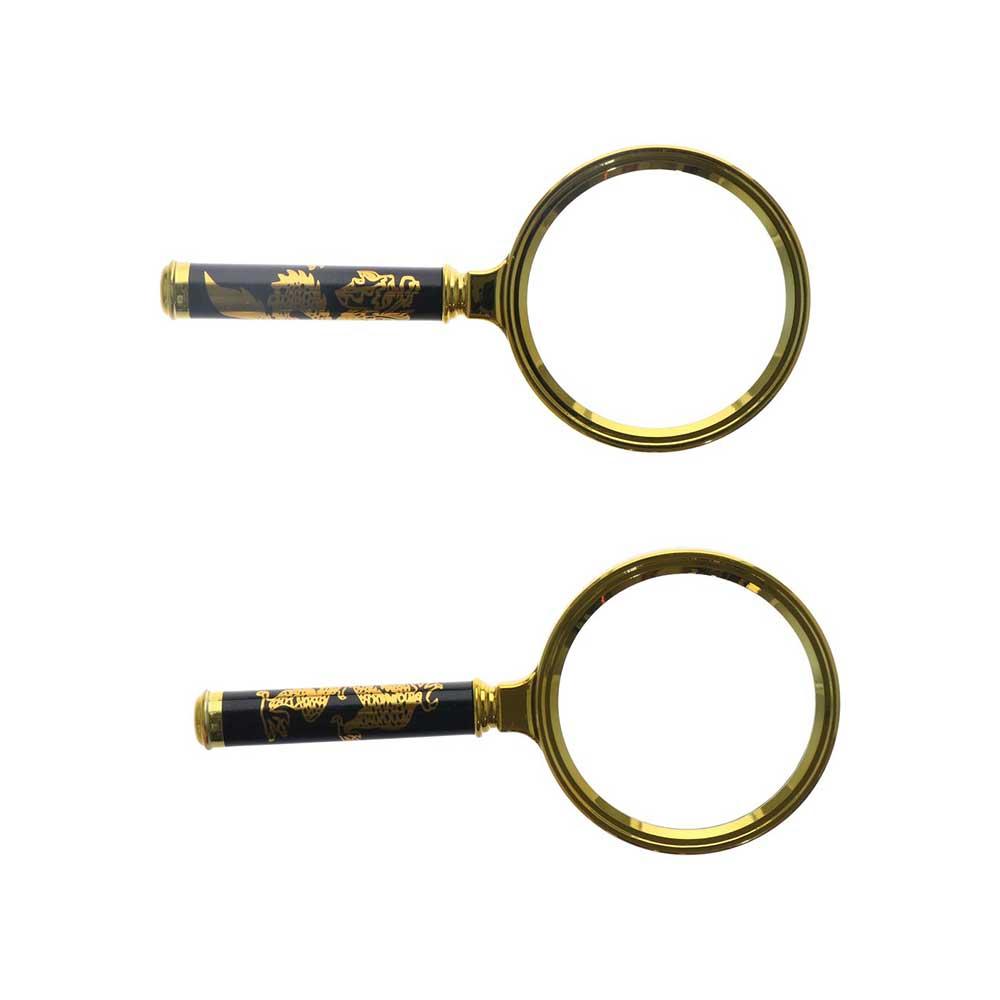 Portable Retro Handheld 10X Magnifying Glass Magnifier Eye Glass Mini Microscope Optical Glass