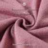 Women's V-Neck Ribbed Knit Long-Sleeve Mature Top